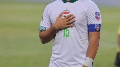 صورة لاعب المنتخب العراقي عبد الرزاق قاسم كعدة يتحدث عن حظوظهم في التأهل لكأس العالم