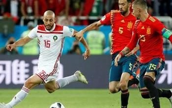 صورة كأس العالم قطر 2022.. تشكيل منتخب المغرب الرسمي لمواجهة إسبانيا 