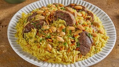 صورة الأرز في الأطباق السعودية