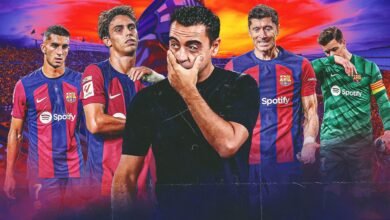 صورة «قرار حاسم».. تشافي يقرر رحيل نجم برشلونة في نهاية الموسم